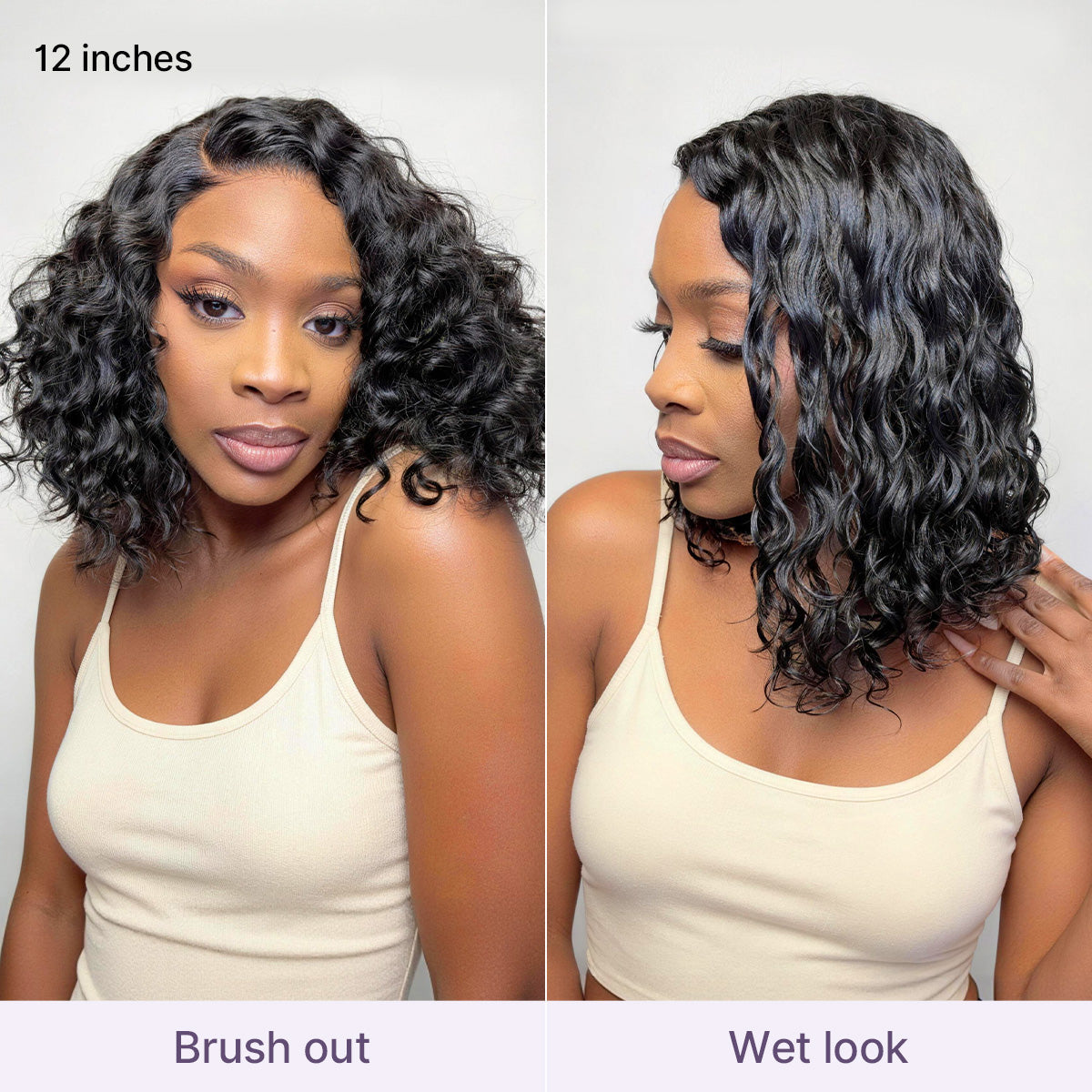 🔥LIMITED TIME OFFER 🔥Ready-to-Wear Glueless Curly Bob Wig