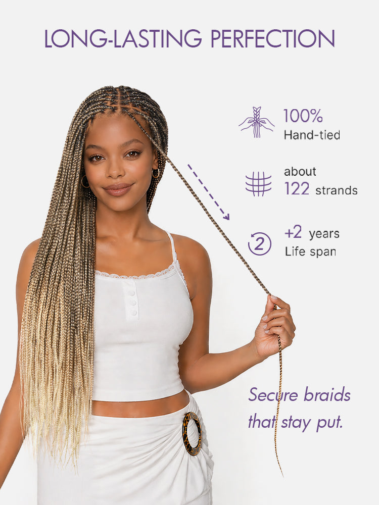 ✨Last Day: 58% Off✨ Salon Braids HD Lace Knotless Wig 🔥