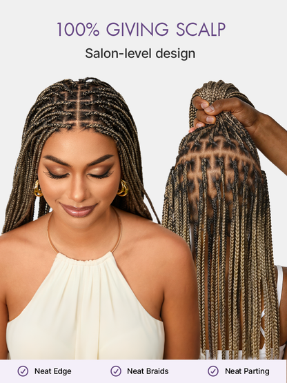 ✨Last Day: 58% Off✨ Salon Braids HD Lace Knotless Wig 🔥