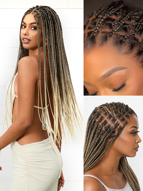 ✨Last Day: 58% Off✨ Salon Braids HD Lace Knotless Wig 🔥