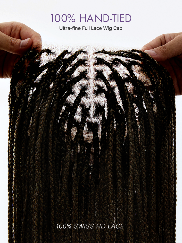 ✨Last Day: 58% Off✨ Salon Braids HD Lace Knotless Wig 🔥