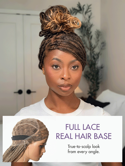 ✨Last Day: 58% Off✨ Salon Braids HD Lace Knotless Wig 🔥